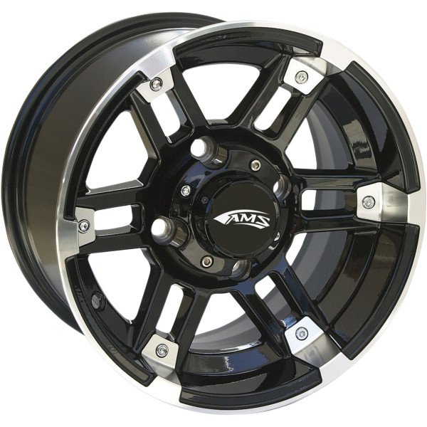 YAMAHA - 【USA在庫あり】 AMS ホイール ROLL'N 104 12X7 4/110 2+5 リア 黒 0230-0634 JP