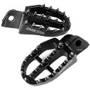 【メーカー在庫あり】 ジータ ZETA アルミニウムフットペグ 98年-18年 KTM、ハスクバーナ、BETA 黒 ZE93-1810 JP店
