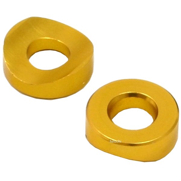 【メーカー在庫あり】 ディーアールシー DRC アルミリムロックスペーサー ゴールド 2個入り D58-01-103 JP店