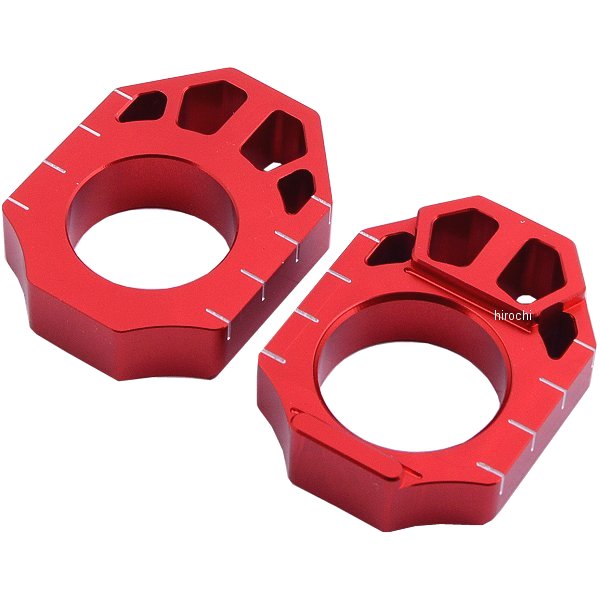 【メーカー在庫あり】 ジータ ZETA リアアクスルブロック 02年以降 ホンダ 赤 ZE93-5013 JP店