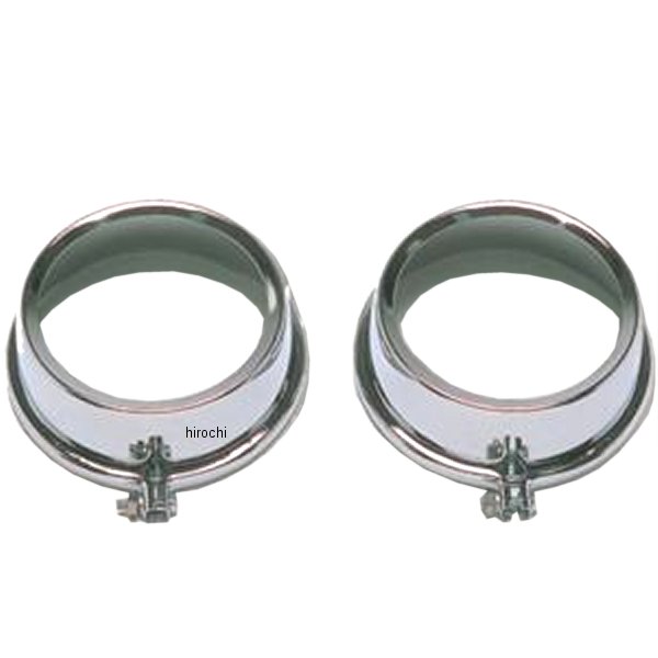 ドレミコレクション メーターカバーアッパーセット W3 メッキ 2個入り 10193 JP店