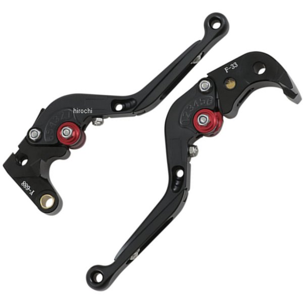 【USA在庫あり】 ホットボディーズ HOT BODIES レバーセット MGP 08年-20年 CBR1000RR 黒 0610-1888 JP店
