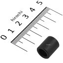 【メーカー在庫あり】 キタコ アルミスペーサーカラー(黒・M8用) 13×8.2×15 0900-093-02049 JP店