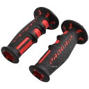 【メーカー在庫あり】 プログリップ PRO-GRIP 耐震ゲルSCOOTER系（エンド貫通) 601黒/赤 98024 JP店