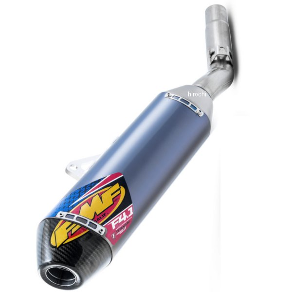 【USA在庫あり】 FMF エフエムエフ スリップオンマフラー 4.1 RCT チタン 16年以降 KTM 250 SX-F 青/カーボン fmf045586 JP店