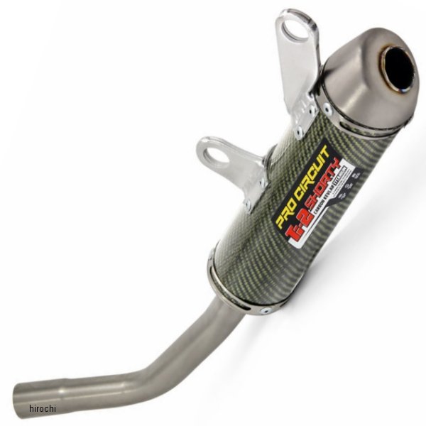 【USA在庫あり】 プロサーキット Pro Circuit マフラー TI-2 (レース用) 17年以降 KTM 250 SX カーボン 1821-1777 JP店