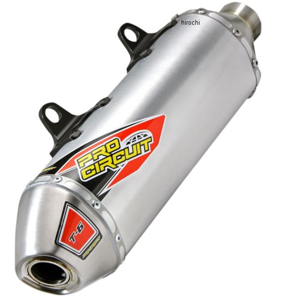 【USA在庫あり】 プロサーキット Pro Circuit スリップオンマフラー T-6 16年以降 KTM 450 ステンレス 1821-1699 JP店