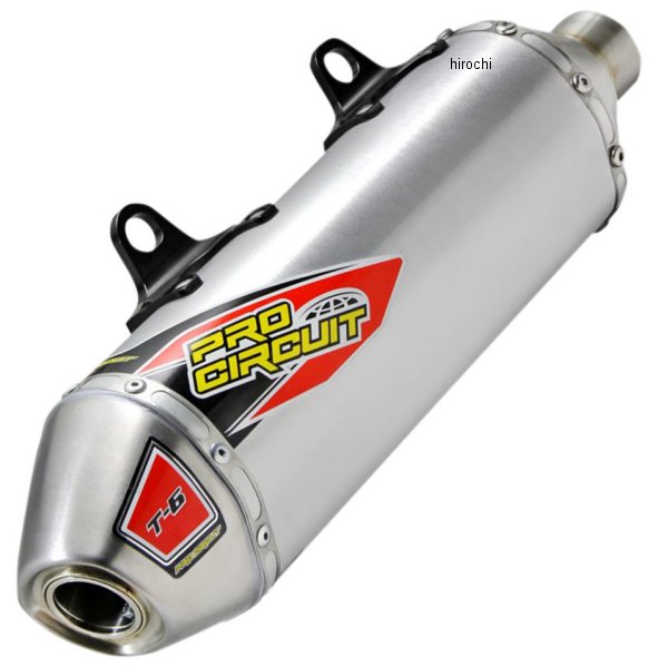 【USA在庫あり】 プロサーキット Pro Circuit スリップオンマフラー T-6 16年以降 KTM 350 ステンレス 1821-1729 JP店