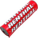 レンサル RENTHAL バーパッド 200mm 赤 P225 JP店