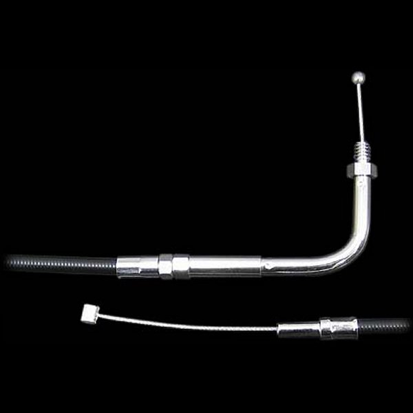  ネオファクトリー 41インチ スロットルケーブル 90° 90年-95年 BigTwin 黒 000259 JP店