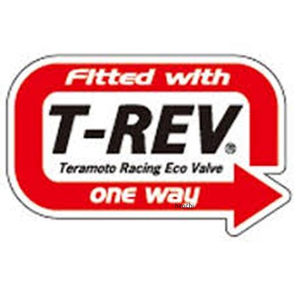 テラモト TERAMOTO T-REV ステッカー FITTED WITH 641 JP店 1