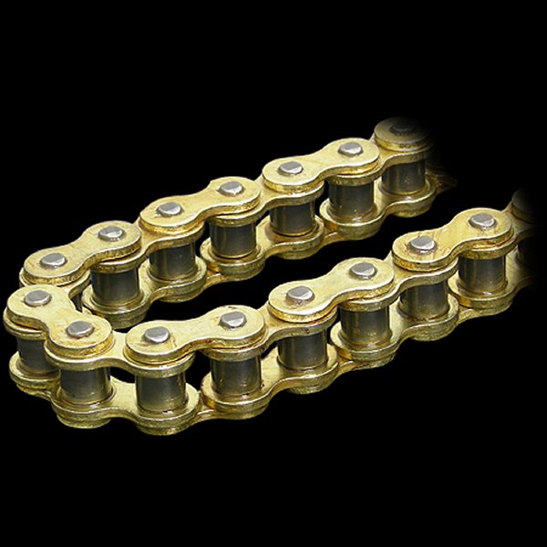 【メーカー在庫あり】 ネオファクトリー 530 スタンダードリアゴールドチェーン 110リンク 002785 JP店