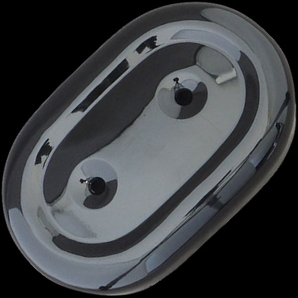 【メーカー在庫あり】 ネオファクトリー オーバルエアクリーナーカバー ブラック 021759 JP店