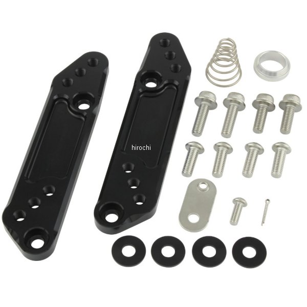 【メーカー在庫あり】 ポッシュ POSH ステップアッププレート 17年-18年 GSX250R 黒 088072-06 JP店