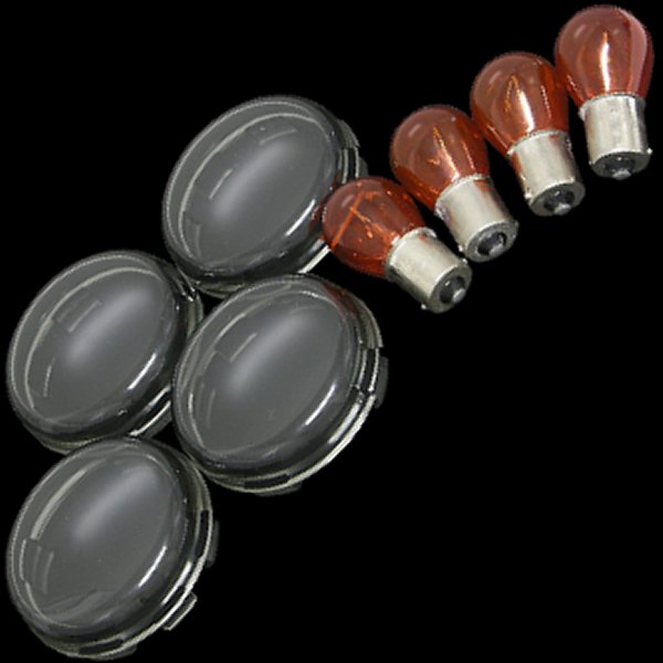 【メーカー在庫あり】 ネオファクトリー ウインカー スモークレンズ セット 00年-17年 ハーレー 001325 JP店