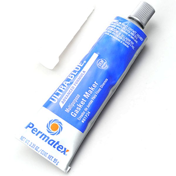 パーマテックス Permatex ウルトラブルー(薄付け用) 94g適用箇所・ヘッドカバー・オイルパン・クランクケースカバー・?54°C-204°C・断続耐熱温度260°Cシリコン系液状ガスケット。薄付けしやすくはがしやすい、分解頻度の高い...