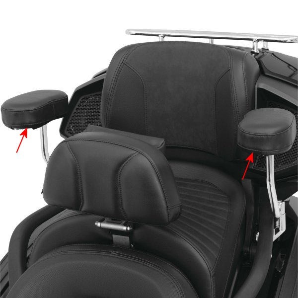 420037 ショークローム Show Chrome パッセンジャー アームレスト 15年以降 Can-Am スパイダー F3 41-3..