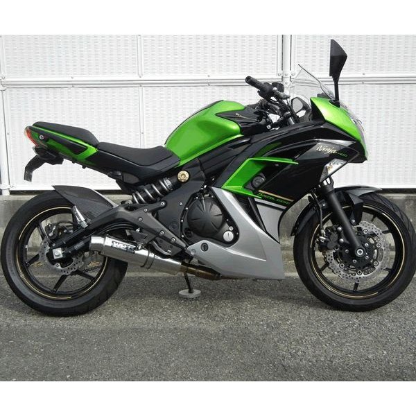 ダブルアールズ WR'S フルエキゾースト JMCA Ninja400、Ninja400SE、Ninja400ABS ステンレス/ステンレス 0-40-LA4420JM