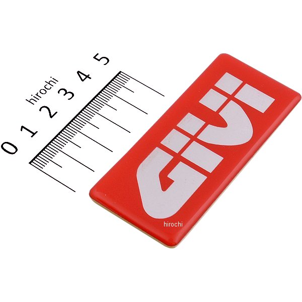 【メーカー在庫あり】 ジビ GIVIエンブレム赤 PSE20 65888 JP店