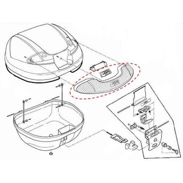 ジビ GIVI Z1648RリフレクターE340 69337 JP店