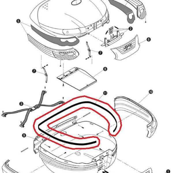 ڥ᡼߸ˤ  GIVI Υ ȥѥå Z1908R E55 70600 JPŹ