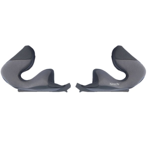 オージーケーカブト OGK KABUTO チークパッドセット EXCEED ダークグレー XS 35mm 4966094578046 JP店