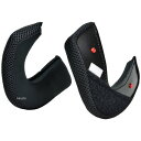 【メーカー在庫あり】 エイチジェイシー HJC チークパッド FG-70S 黒 25mm Sサイズ HJP4579900S JP店