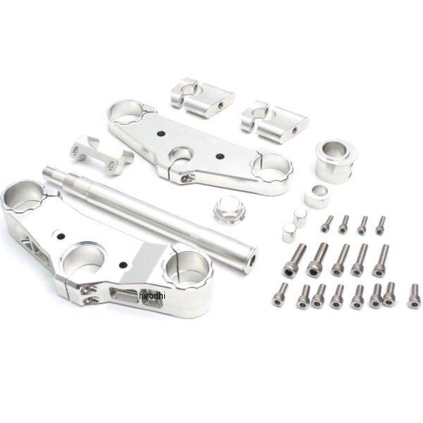 アクティブ ACTIVE コンバーチブルステムキット 00年-05年 ハーレー ダイナ シルバー 13690003 JP店