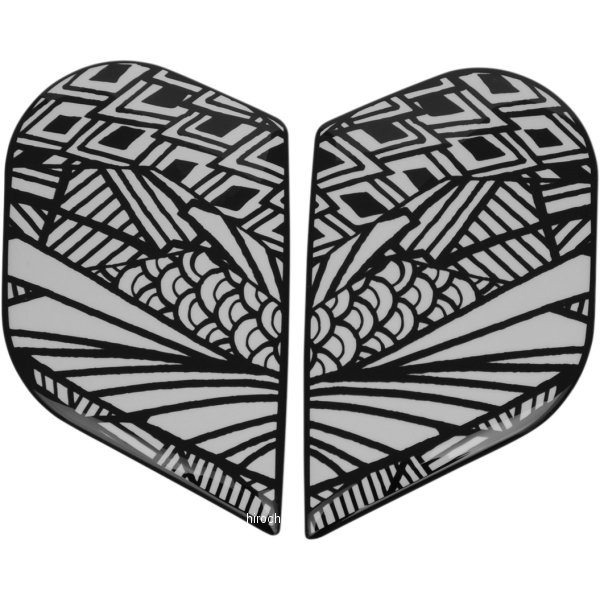 アイコン ICON サイドプレート Alliance GT用 Birdstrike 白 0133-1077 JP店