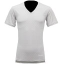 フリーズテック FREEZE TECH 冷感シャツ 半袖Vネック ライフスタイルライン 白 Sサイズ 25152247 JP店