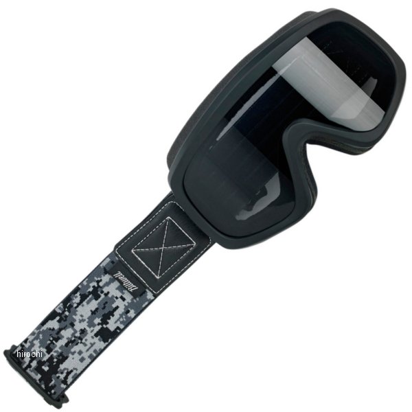 【USA在庫あり】 ビルトウェル Biltwell ゴーグル Overland 2.0 Grunt 黒 グレー カモストラップ 2601-2585 JP店