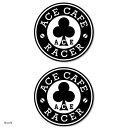 【メーカー在庫あり】 エースカフェロンドン デカール ACE CAFE LONDON Racer サークル φ45 2枚入り ACE-N018DE JP店(2)