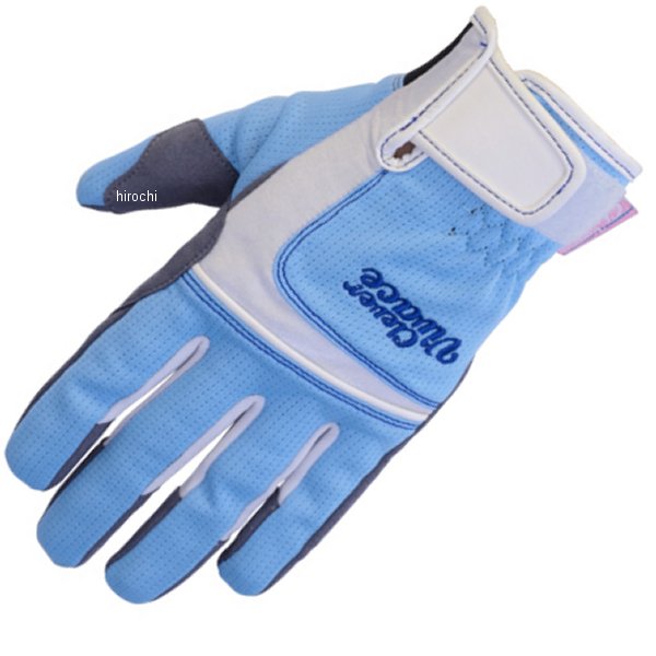 クレバービバーチェ CLEVER VIVACE メッシュグローブ レディース 青/白 Sサイズ CVG-715S JP店