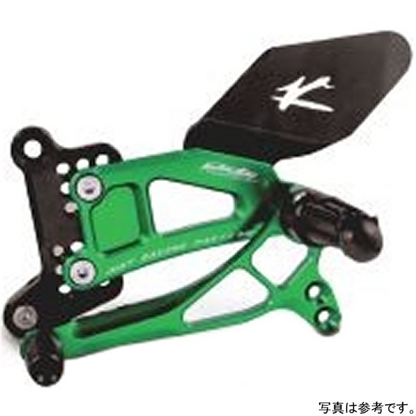 バルターモト Valter Moto バックステップ ストリート 16年-18年 ZX-10R グリーン VMC-PEK104 JP店