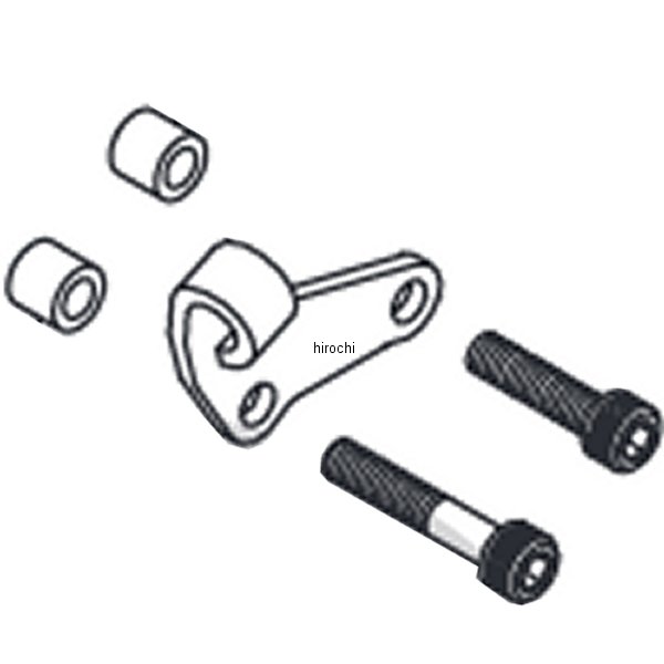 SP武川クラッチカバーワイヤーケーブルレシーバーシャリー用 ワンオフ  スペシャルクラッチ クラッチケーブルレシーバーの通販