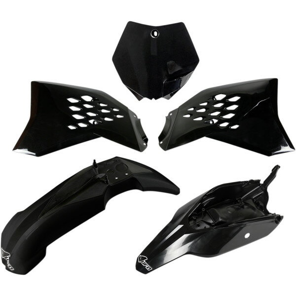 【USA在庫あり】 UFO PLAST ユーフォープラスト ボディキット 12年-14年 KTM 65SX 黒 1403-2911 JP店