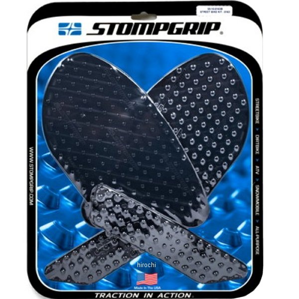 ストンプグリップ STOMPGRIP トラクションパッド タンクキット 19年 YZF-R25 黒 55-10-0163B JP店