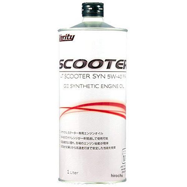 ベリティー VERITY 4T SCOOTER SYT 5W40 MA 1L 4TSS5W40-1 JP店