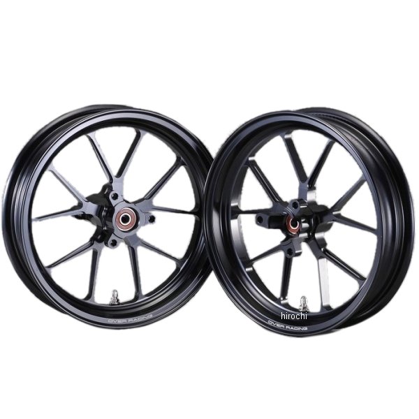 オーヴァー OVER アルミ鍛造 リアホイール GP-TEN 2.75-12 NSF、NSR、XR 黒 82-15-12B JP店