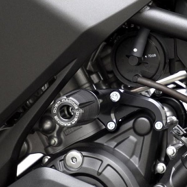 【メーカー在庫あり】 オーヴァー OVER レーシングスライダー 17年以降 CBR250RR 黒 59-02-01B JP店