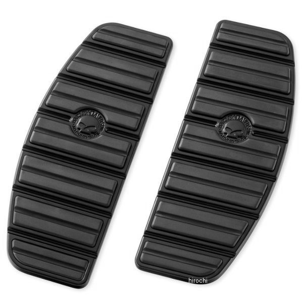 ハーレー純正 ライダーフットボードインサート スカル クラシック 黒 50501287 JP店