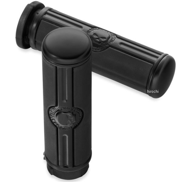 ハーレー純正 ハンドグリップ スカル 96年以降 1.5インチ 黒 56100364 JP店