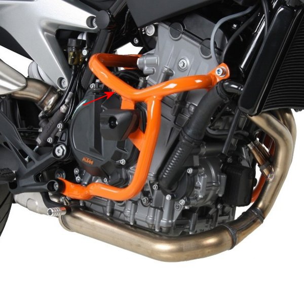 ヘプコアンドベッカー HEPCO&BECKER エンジンガード 18年-19年 790Duke オレンジ 5017569 00 06 JP店