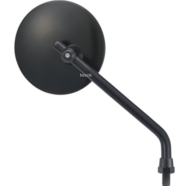 【メーカー在庫あり】 デイトナ ハイビジミラー ROUND M10 ブラック ハイ 逆ネジ 98796 JP店