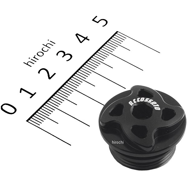 アコサットレーシング オイルフィラーキャップ FP003 08年-09年 DUCATI 1098R M22XP1.5 黒 400-FP003N JP店
