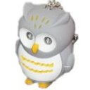 【メーカー在庫あり】 マッドマックス MAD MAX アニマルキーホルダー 鳴く フクロウ LED付き グレー MM50-0424-GY JP店(4)