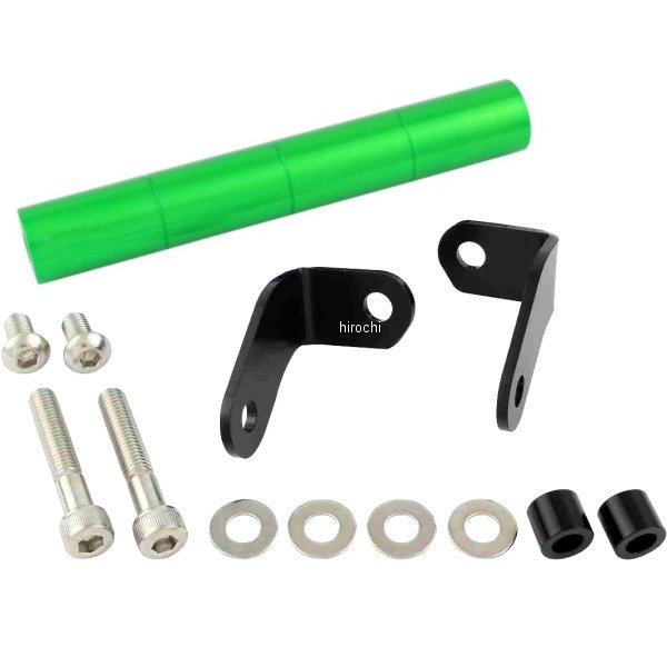 ポッシュ POSH スマートフォンホルダーマウントステー Z900RS専用 ライムグリーン 132179-28 JP店