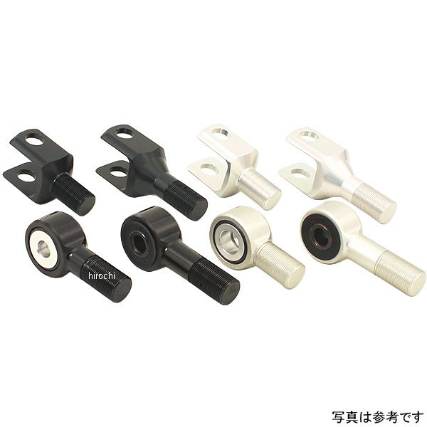 ワイエスエス YSS アジャスタブルエンドアイ Iタイプ 全長53mm ベアリングマウント 10mmx20mm シルバー 118-20102 JP店