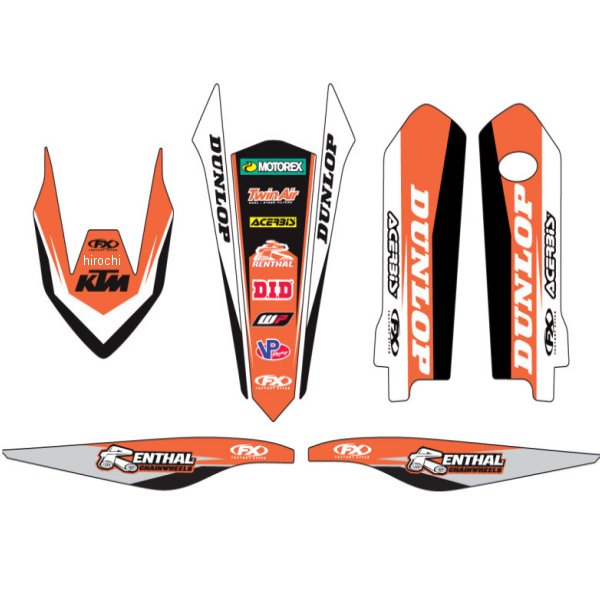 【USA在庫あり】 ファクトリーFX FACTORY EFFEX GRAPHIC デカール TRIM KIT SX1/4 19 4302-5552 JP店