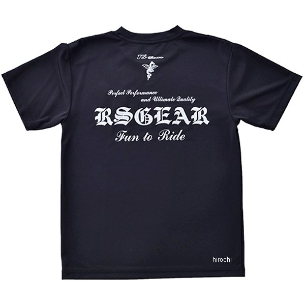 アールズギア r's gear 半袖Tシャツ 黒 0101-03BK-3L JP店